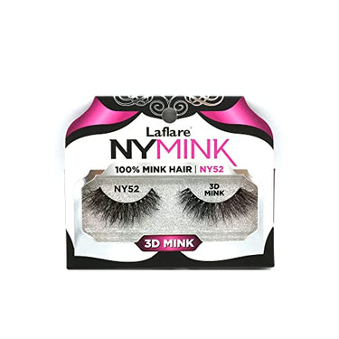 Laflare NYMink 3D Mink Lashes – NY52 - ANNS BEAUTY SUPPLY